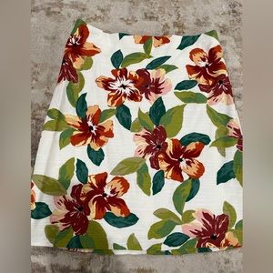 Ann Taylor Floral Skirt